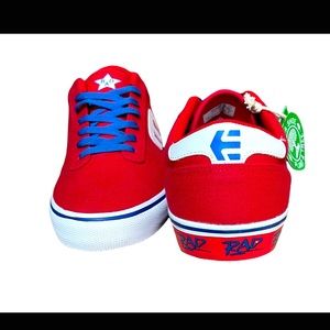 Etnies Men's Calli Vulc X Rad Racing Low Top Skate//BMX Shoe Size 11